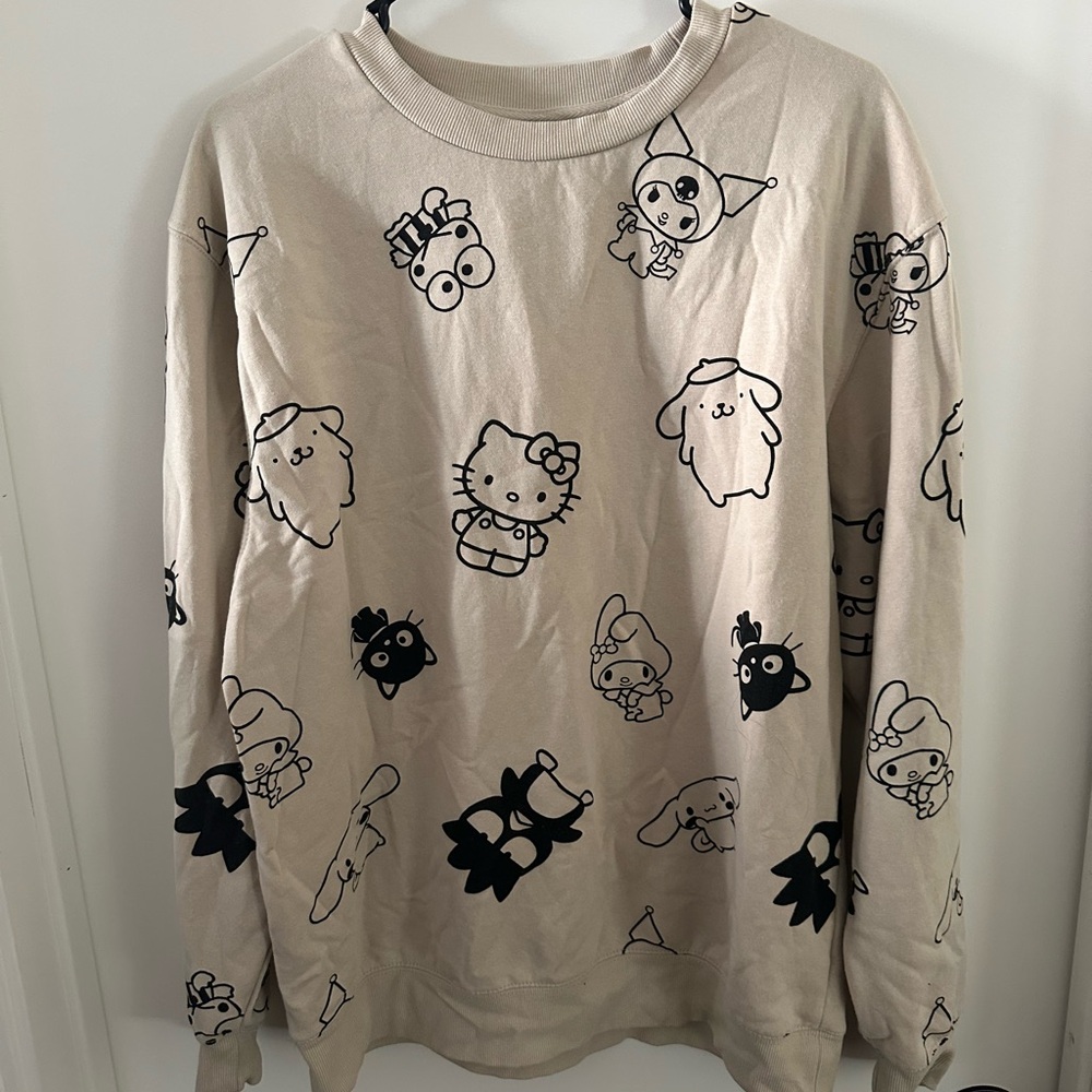 Sanrio Hello Kitty and Friends Beige Sweatshirt